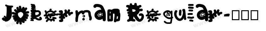Jokerman Regular字体转换